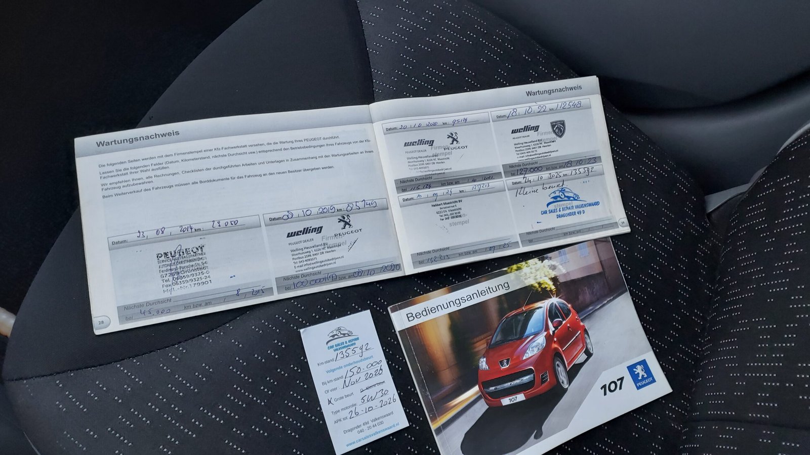 Verkocht ------- Peugeot 107 1.0i 12V 5-deurs - Afbeelding 12