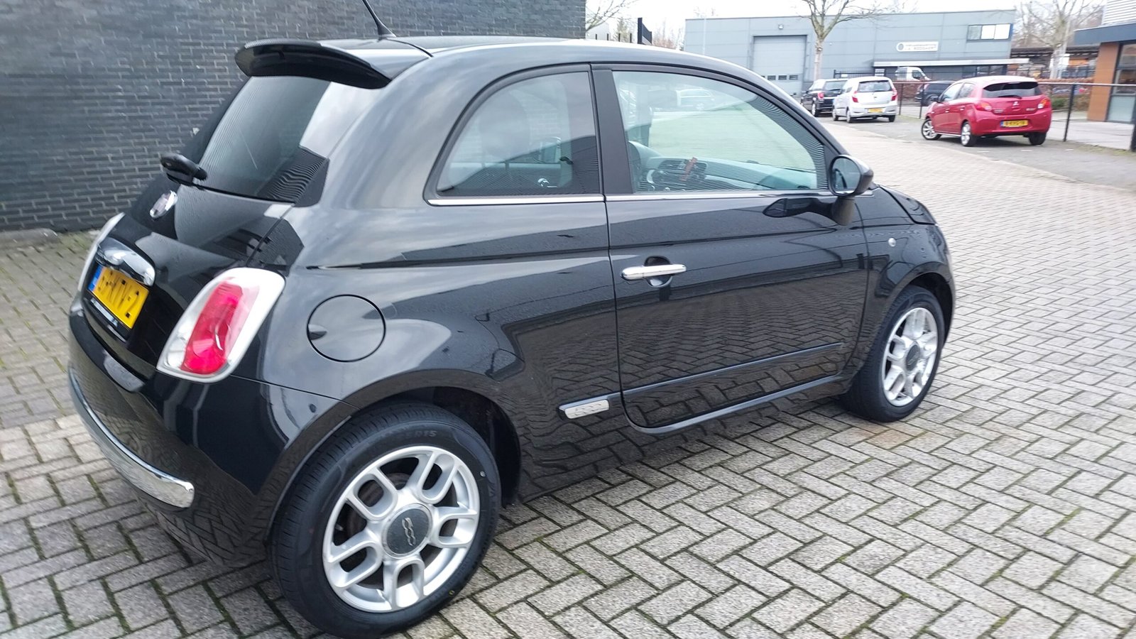 Verkocht ------- Fiat 500 1.2i 16V - Afbeelding 4