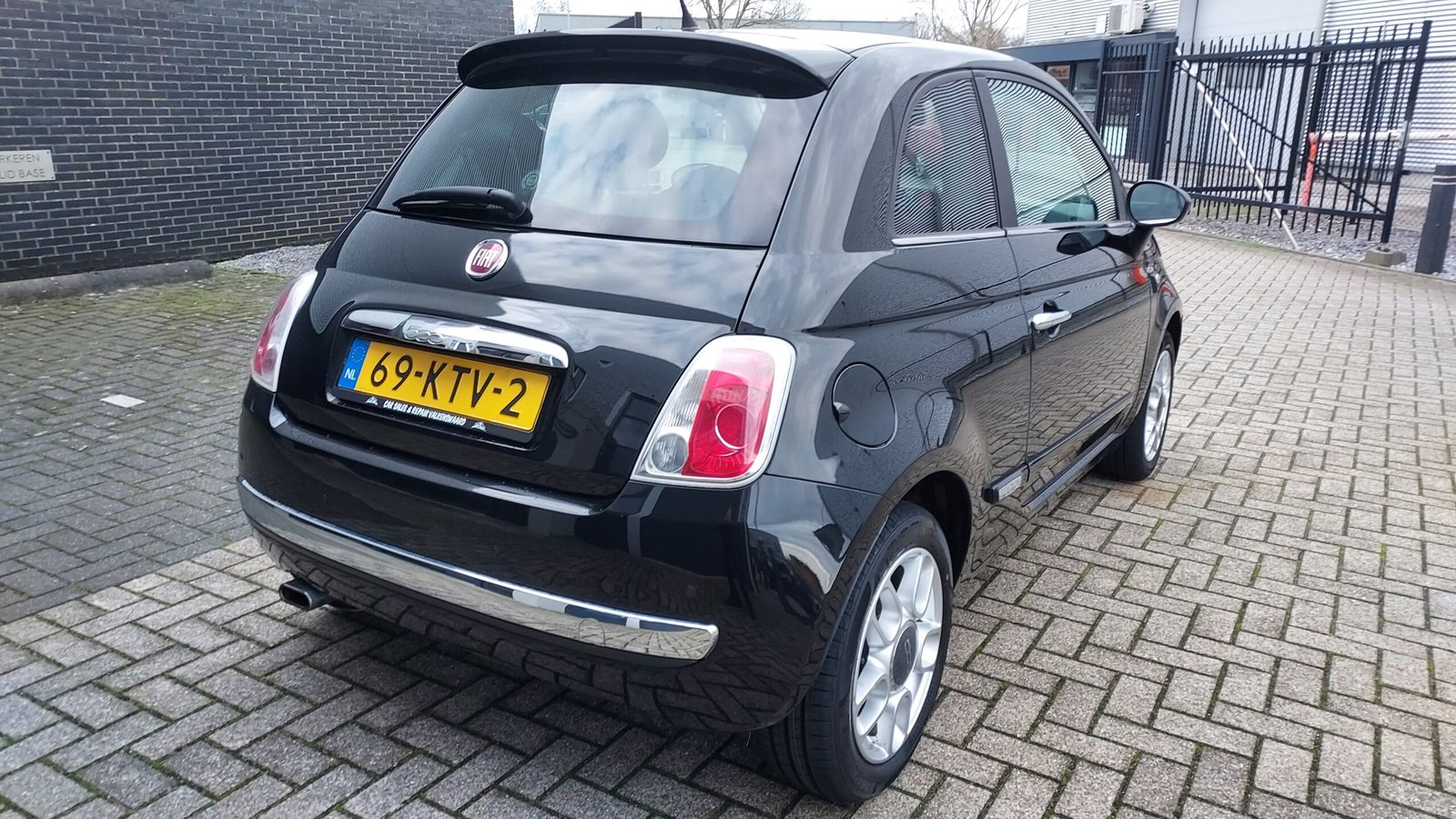 Verkocht ------- Fiat 500 1.2i 16V - Afbeelding 5