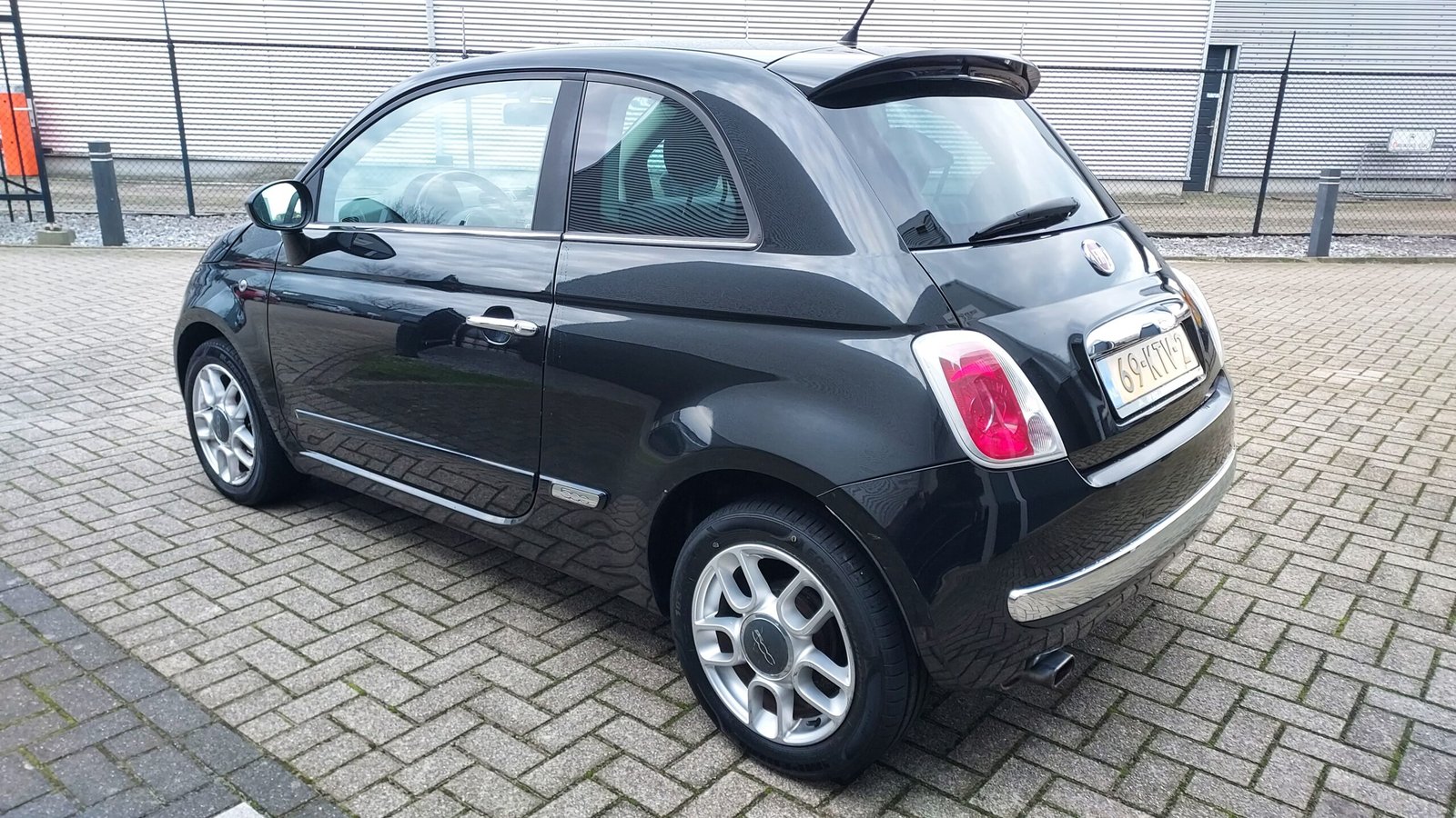 Verkocht ------- Fiat 500 1.2i 16V - Afbeelding 6